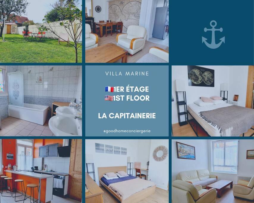 Villa Marine*La Capitainerie Coudekerque-Branche Экстерьер фото